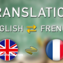 Translate English to French