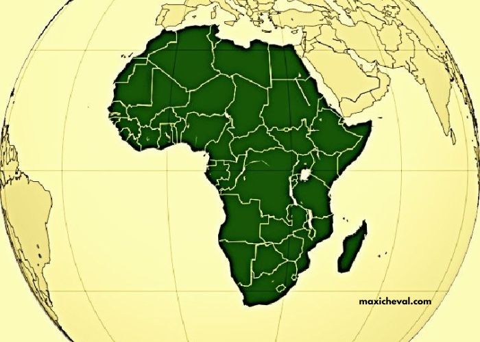 Carte DE L'afrique